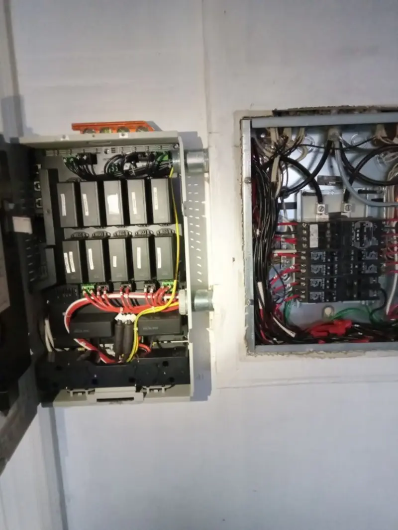 Electrical panel upgrade completed for Carbon Monoxide Detector Installation in Tyro